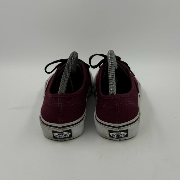 Vans burgundy authentic women’s size 6.5 - Picture 4 of 6